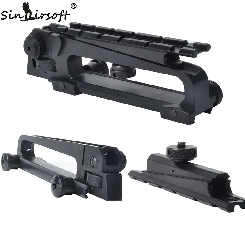 Afneembare Handvat en rear sight W/Zien door Picatinny Rail Mount Combo M4 M16 AR15