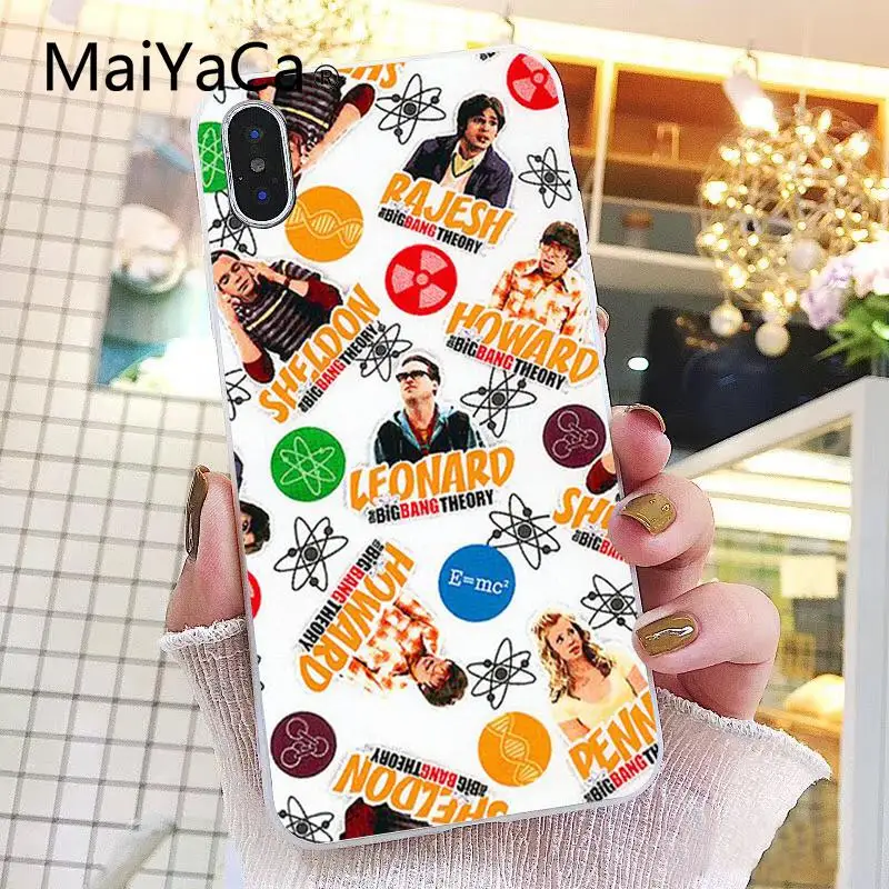 Maiyaca The Big Bang Theory Coque Shell чехол для телефона iPhone 8 7 6 6S Plus X XS MAX 5 5S SE XR 10 Fundas Capa - Цвет: A11