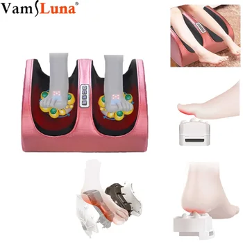 

Foot Massager Machine Shiatsu For Calf Leg Arm Sole Compression Relax 4 Modes Increases Blood Flow Circulation Heat Therapy