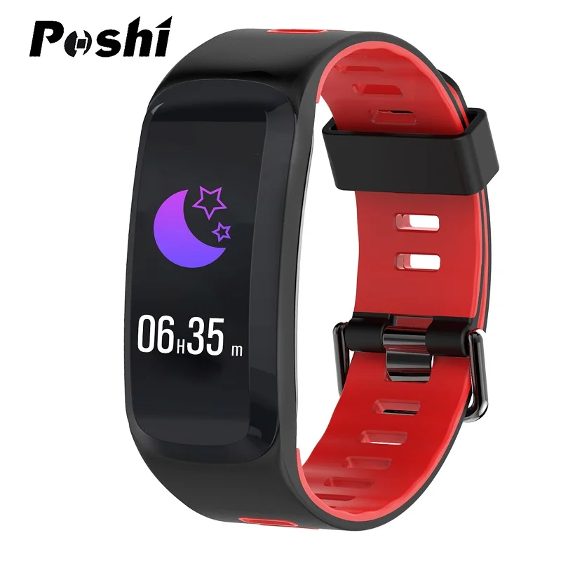 

POSHI Smart Watch Women Men Sport Watch Running Climbing Riding Multi-Function with Heart Rate Pedometer Blood Pressure Monitor