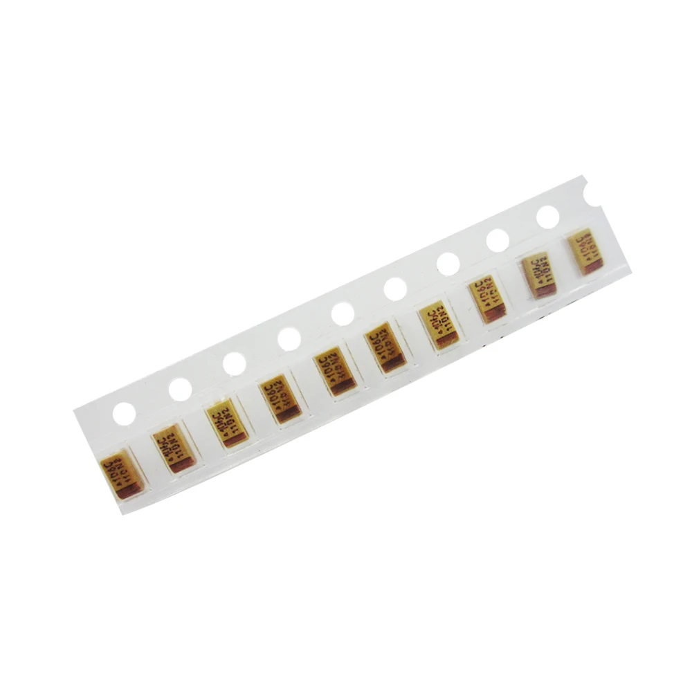 DIP Tantalum Capacitors NEW 10uF 106 16V 2.5mm 10pcs