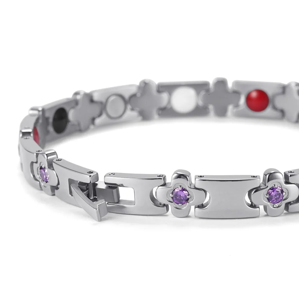 Дешево Лидер продаж для женщин здоровья браслеты ювелирные изделия терапии энергии браслет с Кристальный браслет OTB 1291