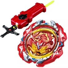 Bayblade explosão B-117 reviver phoenix.10fr defesa starter com lançador de partida (B-117 starter) lâmina e starter conjunto beyblade