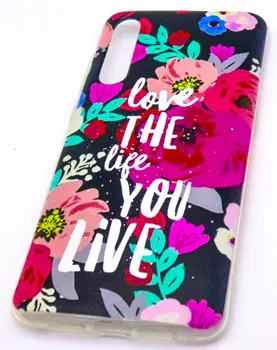 

Stand case Silicone Flowers for Samsung Galaxy M20