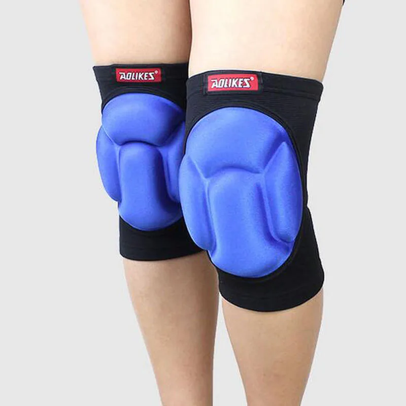 1 Pair Thicken Sponge Kneepad Football Volleyball Extreme Sports Knee