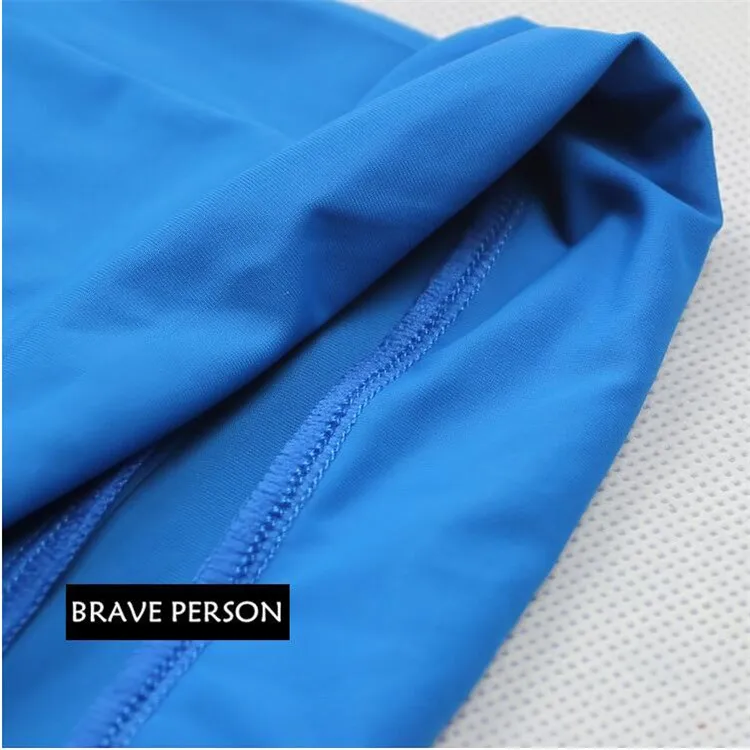 BRAVE PERSON многократного использования шорты Для мужчин эластичные узкие пляжные шорты до колен пляжная одежда Мужские шорты для купания шорты B2221