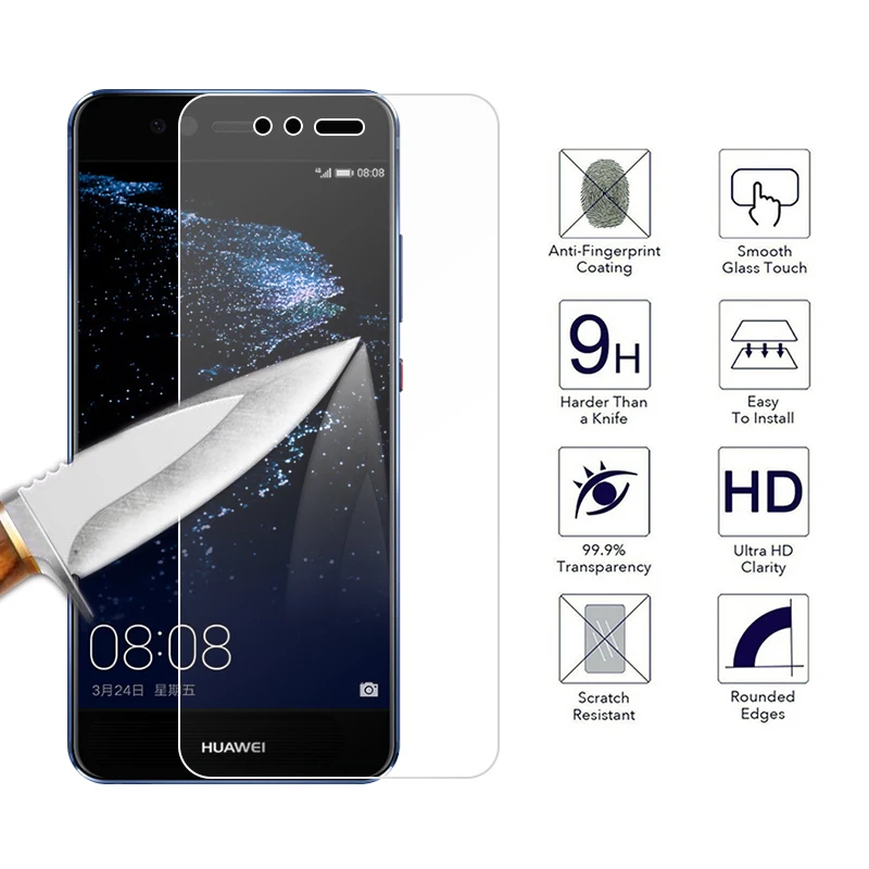 Полное гнущееся закаленное Стекло Экран Защитная пленка для Huawei P10 Lite Plus