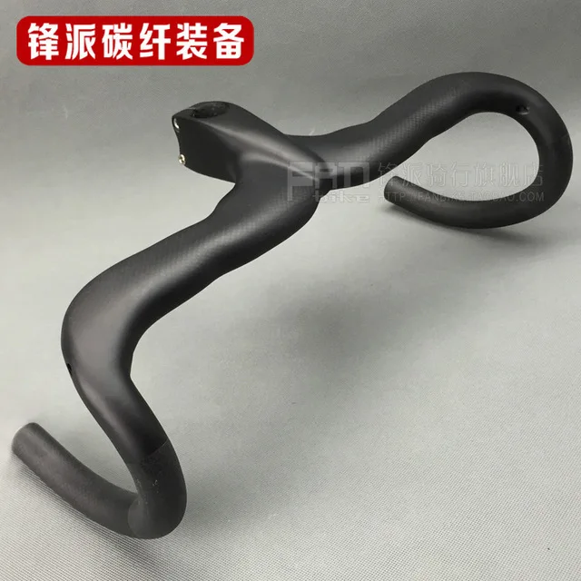 

Extend all carbon fiber super light 3K bend / handle, install the road handlebar handle