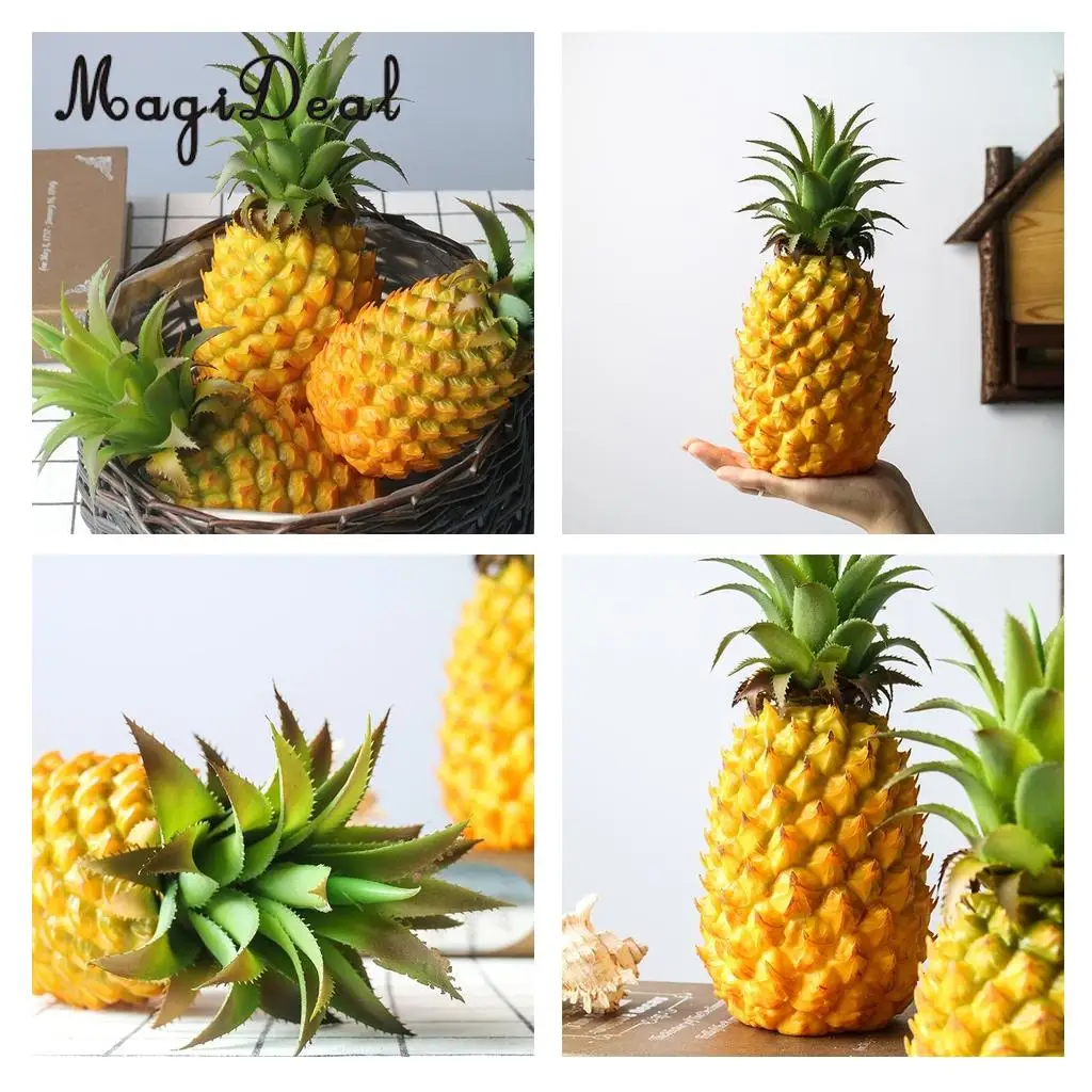 Fruits Artificial Pineapple Foam Kitchen Home Decoration Props Imitation 