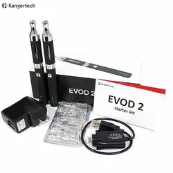 Новые оригинальные kanger evod 2 Starter Kit с Evod 2 бак 650 мАч Evod2 Батарея двойной комплект 7 видов цветов
