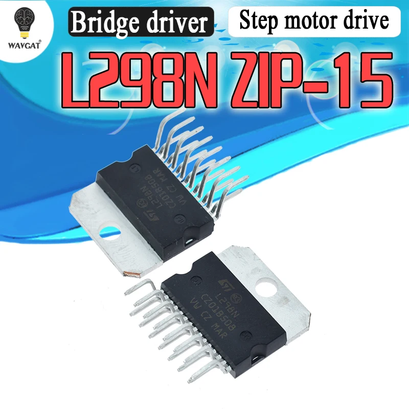 IC L298N Модуль платы драйвера двигателя шаговый двигатель dc can wit car robot ZIP 15|Интегральные схемы| | АлиЭкспресс