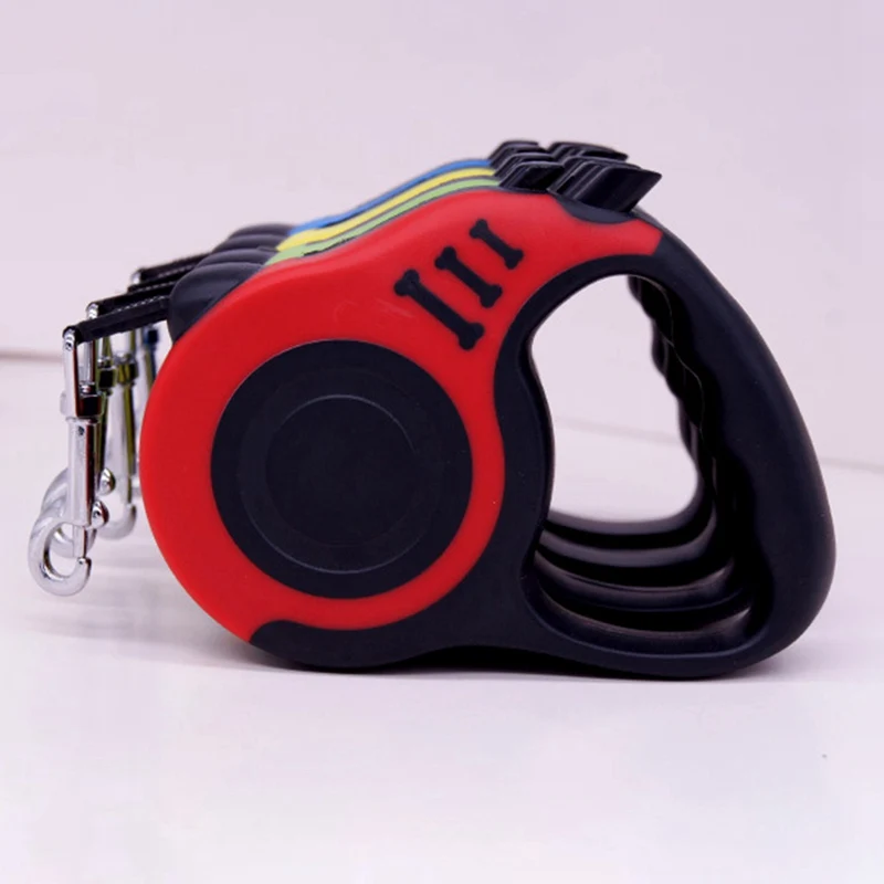 

3m/5m Outdoor Walking Dogs Supplies Automatic Retractable Extending Leash for Dogs to Train Walk