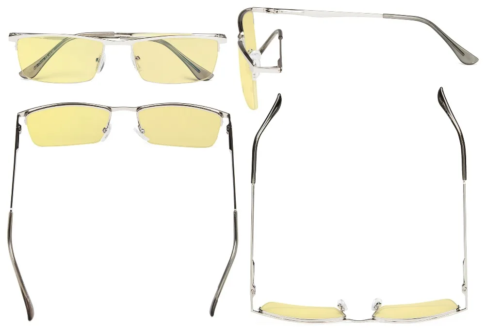 TMCG1614 Eyekepper Blue Light Blocking Glasses Half-Rim компьютерные очки для чтения-желтые тонированные линзы очки для чтения