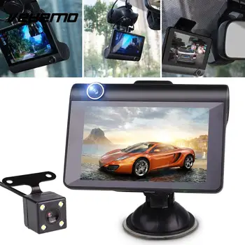 Dash Cam Car Recorder Video DVR Recording Loop Record Trace Vehicle Dual Lens