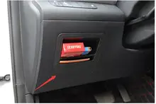 car-styling Fuse Storage Box Bin case For 2017 Hyundai Elantra Armrest Box Tray Center Console Card Coin Slot Glove Case Holder