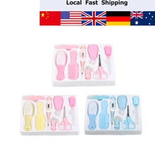 8 шт./компл. Портативный Уход и гигиена ребёнка Наборы инструментов Наборы новых детей Уход за лошадьми комплект безопасности ребенка резак Уход за ногтями наборы для детские, для малышей