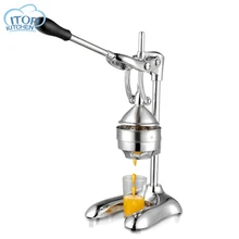 Ручной контроль из нержавеющей стали оранжевый цитрусовый Ручной пресс медленная соковыжималка вытяжка вручную соковыжималка естественное питание домашняя кухня