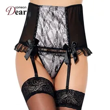 Comeondear PA5079 размера плюс подвязки чулки с поясом подтяжки женские сексуальные подвязки для чулок Porte harretelle Femme кружевные подвязки