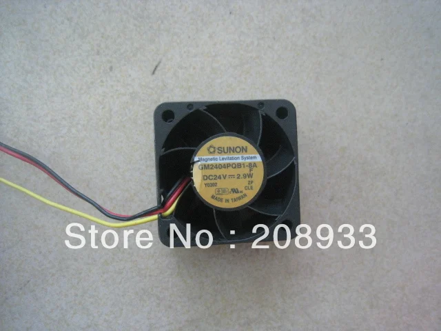 

For SUNON 4028 DC 24V 2.9W GM2404PQB1-8A