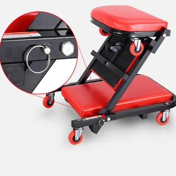

Foldable Artificial Z Creeper Mechanic Adjustable Workshop Car Creeper Seat