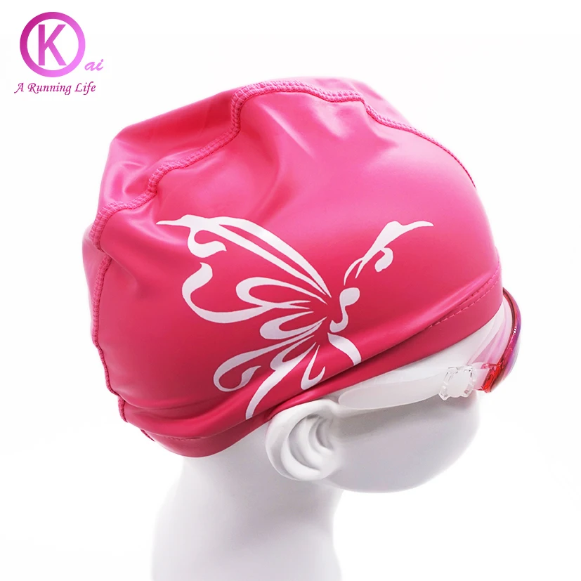 Quality Swimming Cap Waterproof PU man&women Swim Cap Touch very