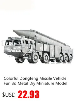 Apocalypse Tank Fun 3d Металл Diy набор миниатюрных моделей головоломки игрушки Детские хобби для мальчиков сплайсинг строительство