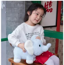 1 шт., 30/40 см, каваи, детские куклы, мягкие, милые, забавные плюшевые игрушки с животными, динозавр-Слоник, бегемот, игрушки для детей, рождестве...(China)