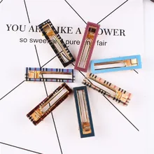 Новое поступление, 1 пара, Японские Женские заколки для волос уксусной кислоты, заколки для волос с леопардовым принтом, заколки для волос для девочек, аксессуары для волос