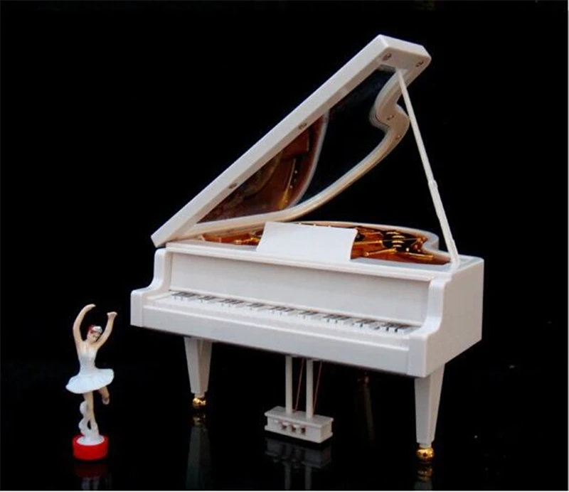 Рождественская распродажа Классические Пианино Musicbox классический инструмент подарок бутик Танцы девушка песня Алисе механические Танцы Балерина