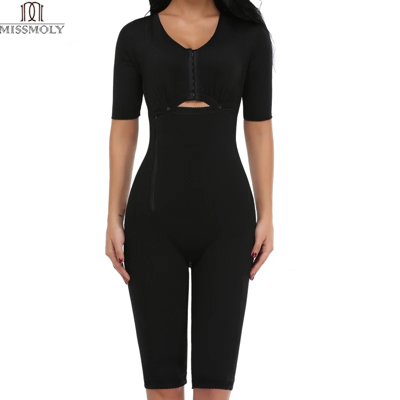 Fajas Colombianas Full Body Arm Shaper Post Surgery BodySuit