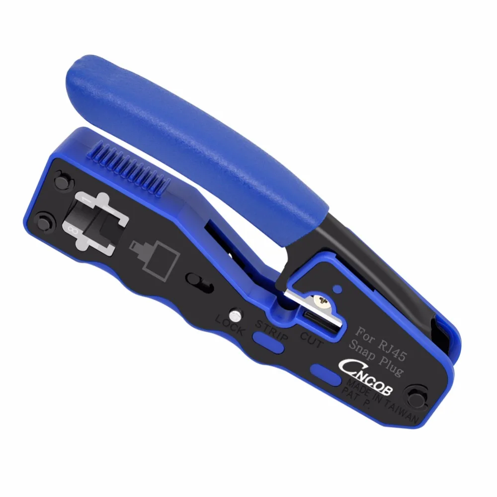 CNCOB 8P8C RJ45 щипцы для кабеля Ethernet перфорированный РАЗЪЕМ Обжимные Инструменты