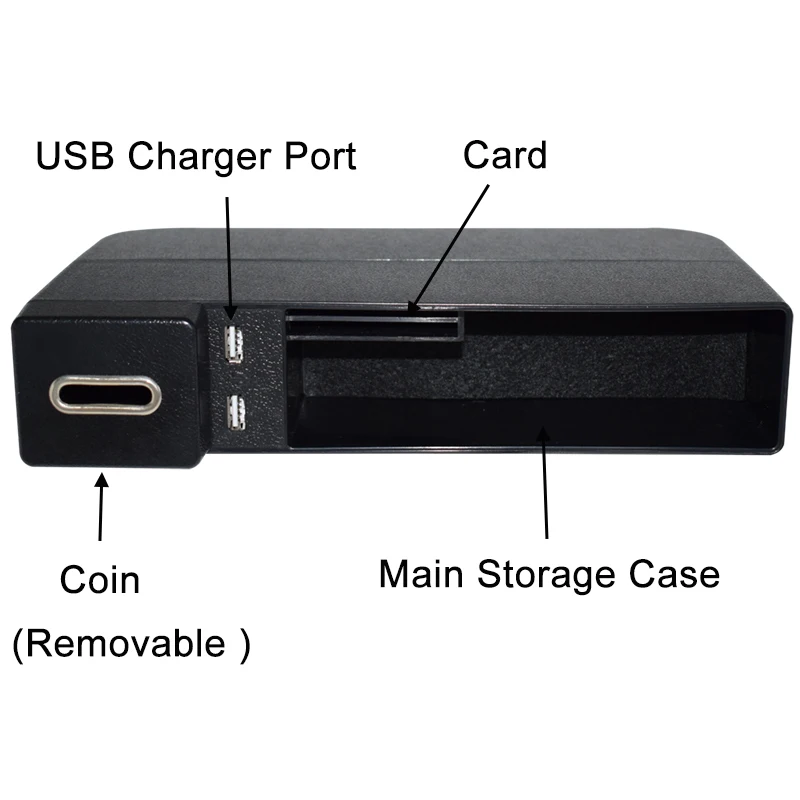 Автомобильное переднее сиденье зазор наполнитель Органайзер CE сертифицированный 2 порта USB зарядное устройство для держатель для мобильного или сотового телефона авто аксессуары для интерьера