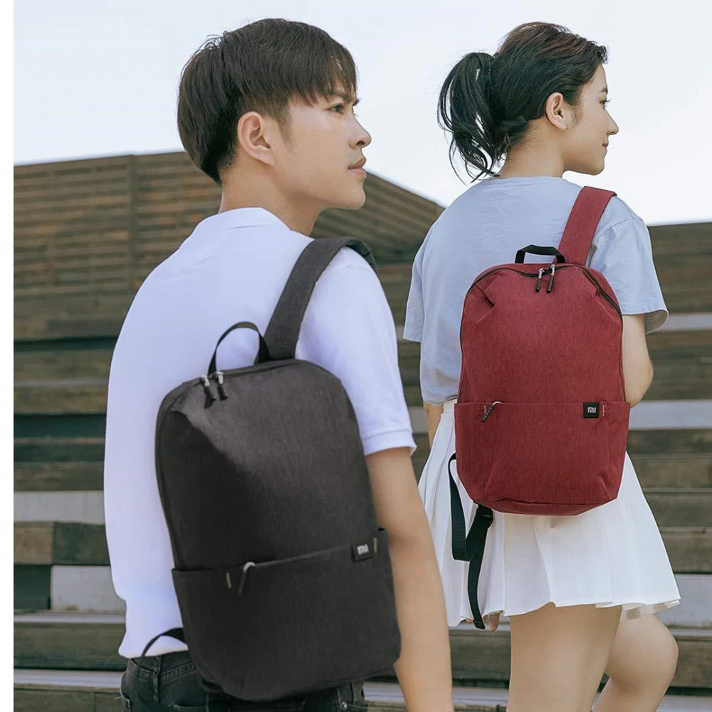 Xiaomi Mi рюкзак 10L сумка 10 видов цветов 165 г городской Досуг Спортивный нагрудный пакет сумки для мужчин и женщин маленький размер плеча Unise