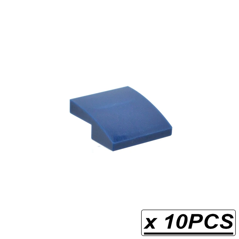 

Wholesale 10pcs/lot Curved Slope 2*2 No Studs MOC Bricks Part Building Blocks Compatible with 15068 Toys for Children