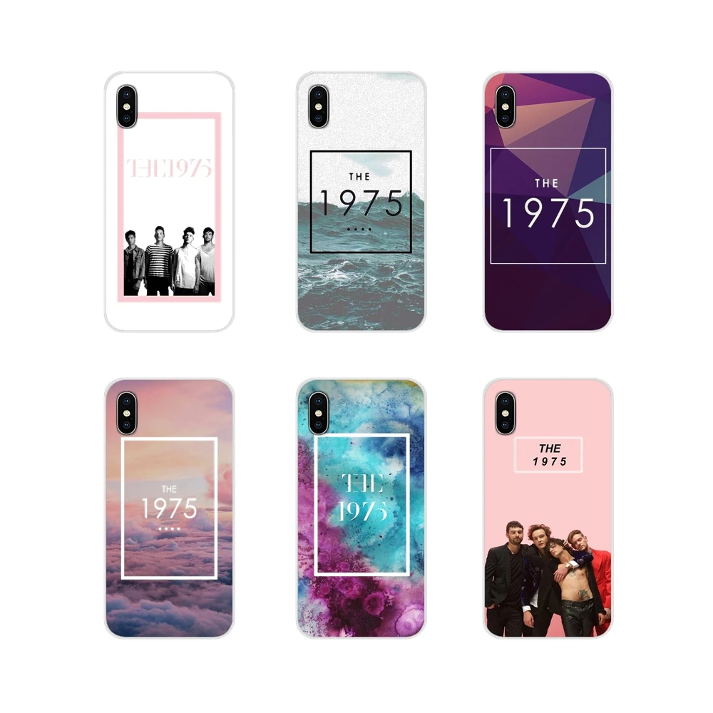 Аксессуары чехлы для телефонов чехол рок-группы the 1975 Apple iPhone X XR XS MAX 4 4S 5 5S 5C SE 6 6S 7 8