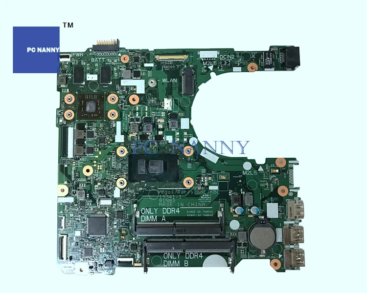 Материнская плата PCNANNY XT2G4 0XT2G4 для Dell Inspiron 15 3567 15," Intel i3-6006U системная плата для ноутбука