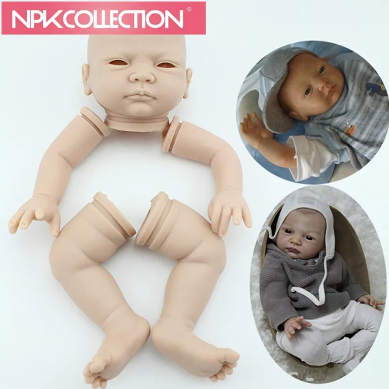 Baby Dolls Kit Set Including Head, Arm, Leg Doll Kit DIY Blank Kit Soft