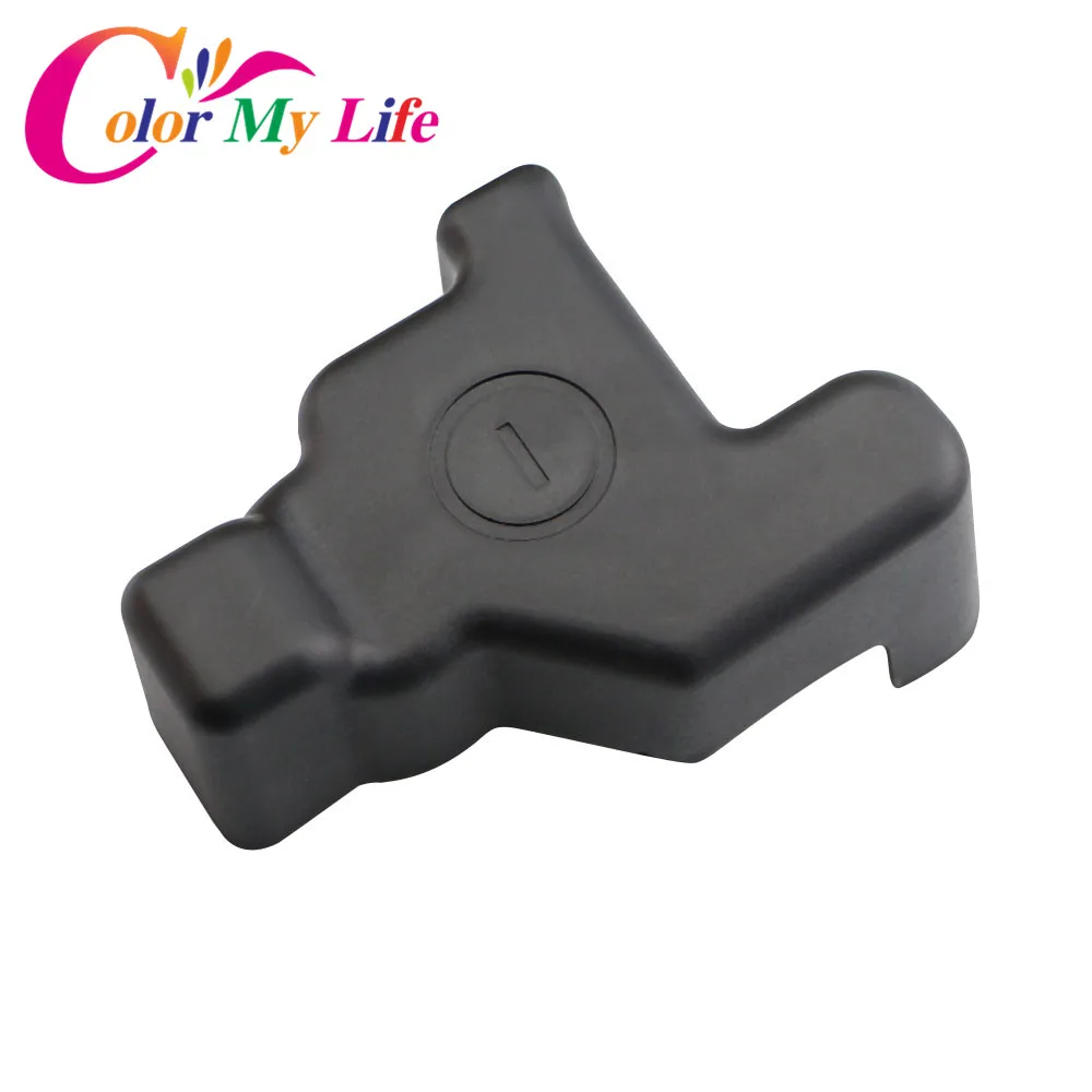 Color My Life Car Battery Negative Protection Cover Frame Clip Case ABS