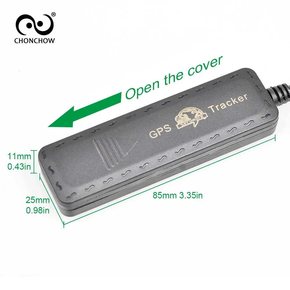 ChonChow Mini GSM GPS tracker for Car Motorcycle Vehicle Tracking Device with Online Tracking System Software