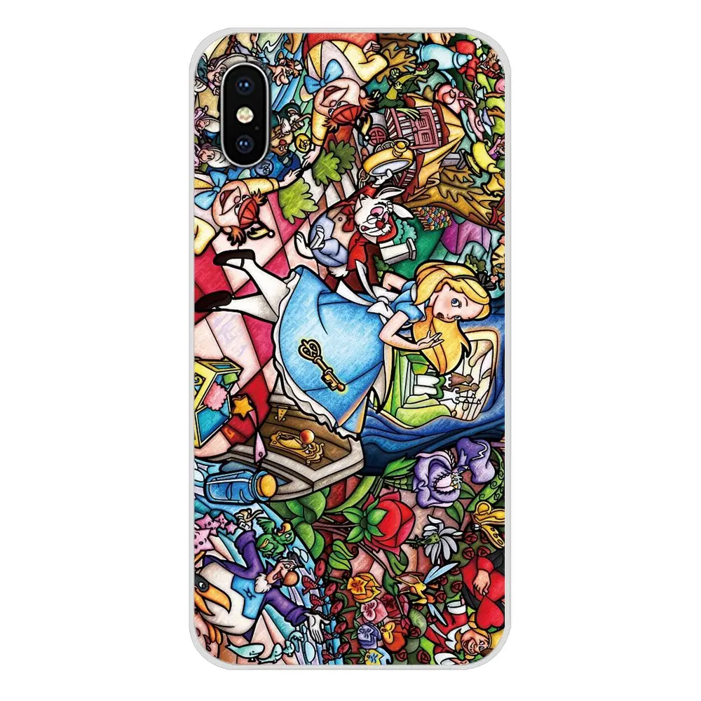 Аксессуары чехол Фея Алиса Стич Микки Маус мари кот для Samsung Galaxy A5 A6S A7 A8 A9S Star J4 J6 J7