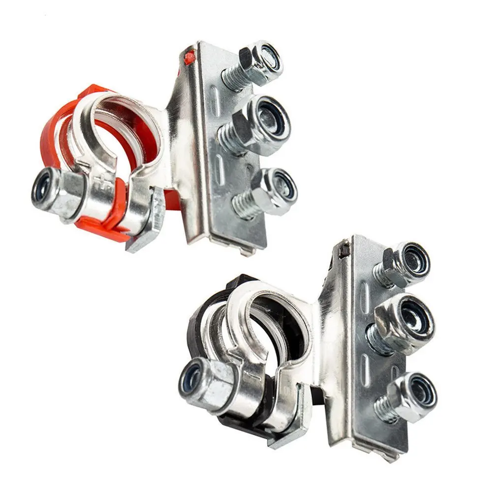 2pc 12V Leisure Battery Terminals Connectors Clamps Car Van Caravan Motorhome