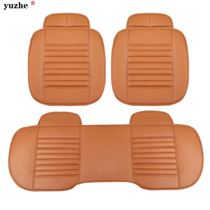

yuzhe pu leather car seat covers auto seat cushions non slide car seat cushion pads car accessories seat covers for toyota camry