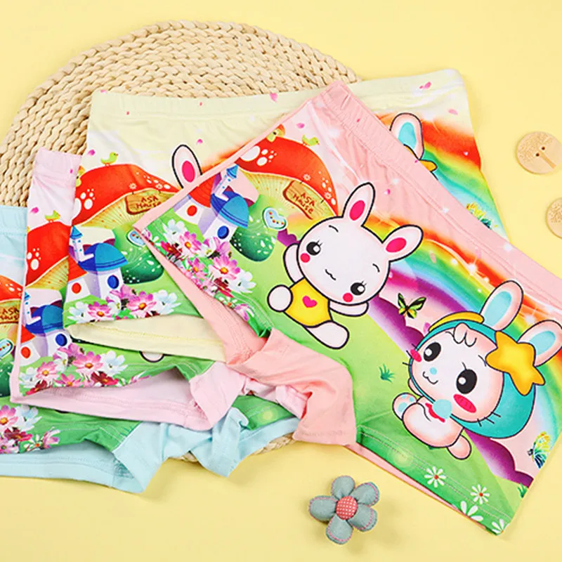 

The new baby girl underwear safe pants cartoon underwear wholesale bamboo fibre soft underwear children underwear of the girls