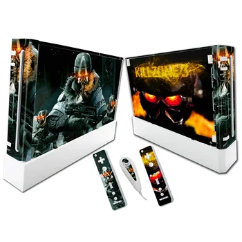 

Free Drop Shipping Factory Price full body games decal skin for nintendo wii console game skin sticker