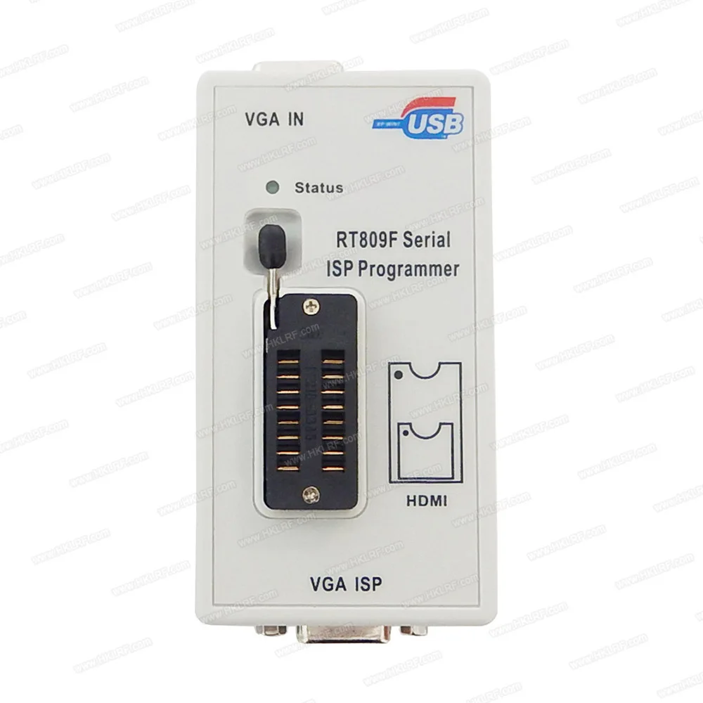 RT809F Универсальный ISP USB программатор+ 9 элементов с 1,8 в/SOP8 разъем адаптера+ кабель EDID