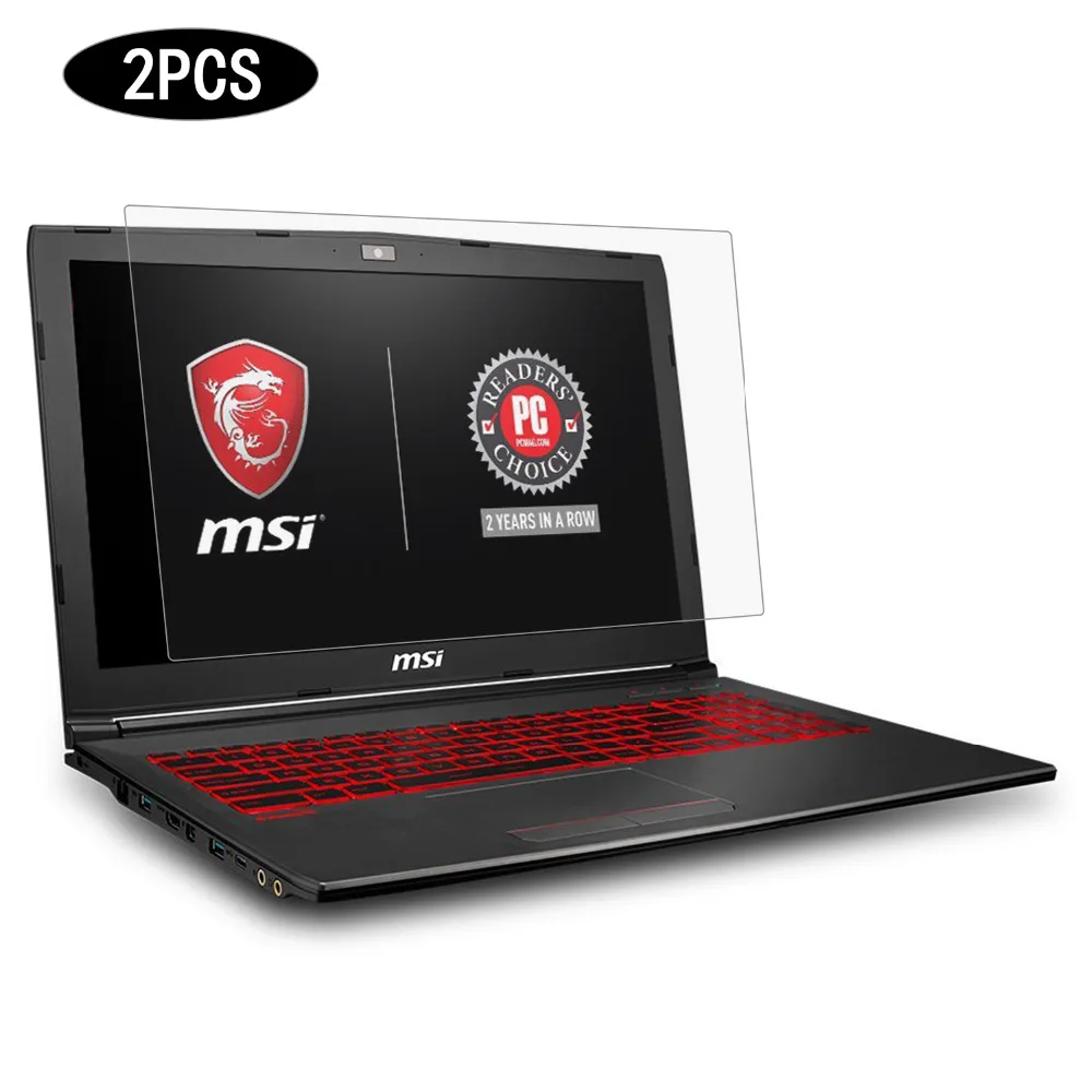 2 шт. Защитная пленка для 15 6 дюймового ноутбука Msi Gv62 Gl62m Gl63 Ge63|Протекторы и фильтры