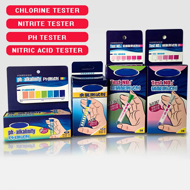 

Nitrate Ion Aquarium Test Fish Tank Testing Water Quality Test Accuracy Chemical Reagents Water Pollution