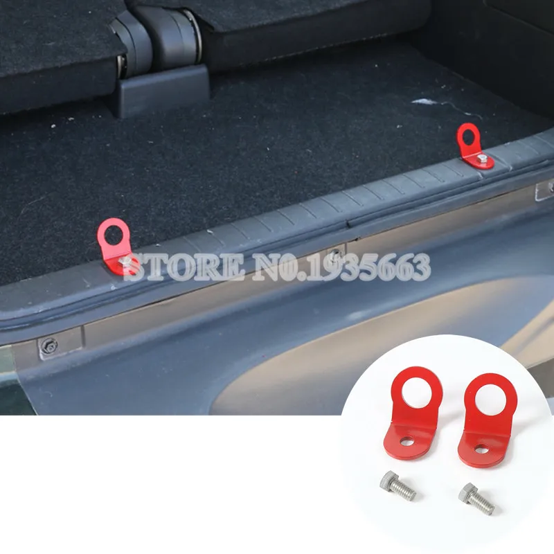

For Suzuki Jimny Metal Car Rear Trunk Luggage Net Lock Hooks 2007-2017 2pcs