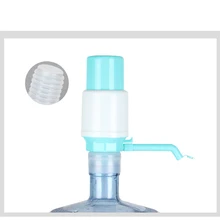 Ручной водяной насос для пластиковой Бутилированная питьевая вода Ручной пресс ручной насос диспенсер Новая креативная бутылка для воды амортизирующее устройство