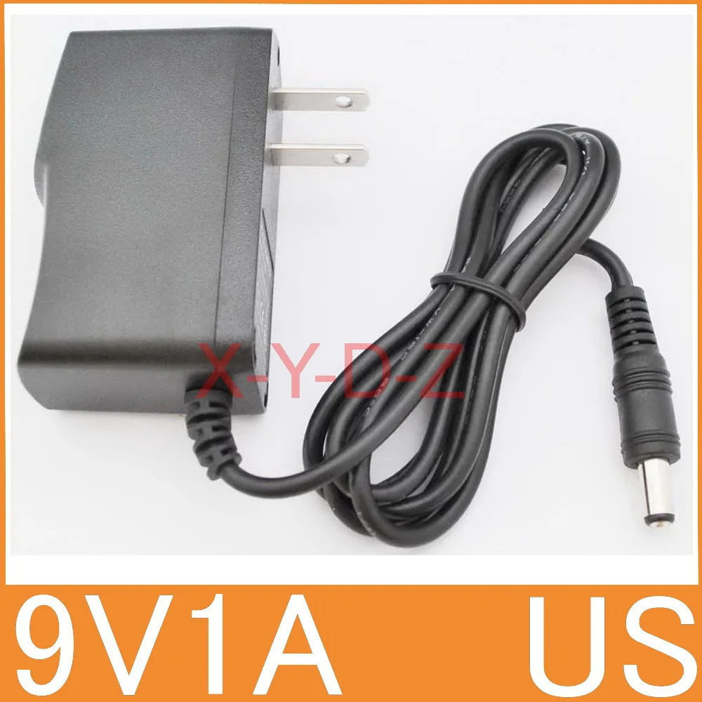 1PCS 100% New 9V1A AC 100V-240V Converter Adapter DC 9V 1A 1000mA Power Supply US Plug 5.5mm x 2.1mm | Обустройство дома